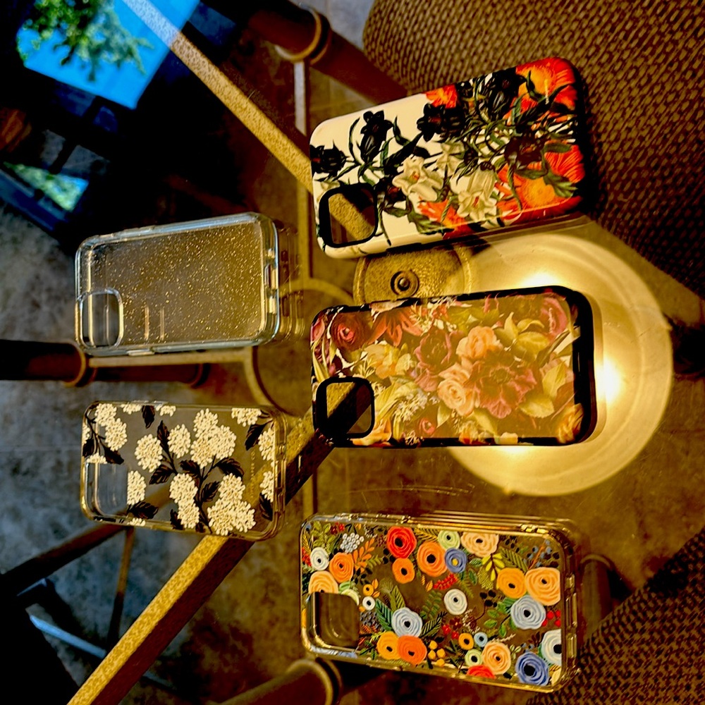 iPhone 12 mini slightly used cases sold as a bundle